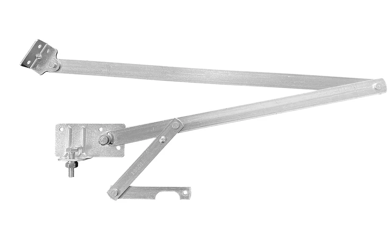 Roto Original The Stairs Poles Complete Left Silver Quadro/Cadet 3 Standard