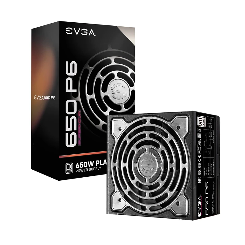 EVGA SuperNOVA 650 P6 | 650W PC-Netzteil