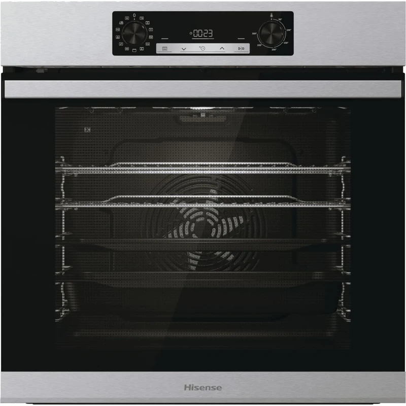 Hisense BSA65222PXUK Built In Electric Single Oven with Pyrolytic Cleaning - Stainless Steel - A+ Rated