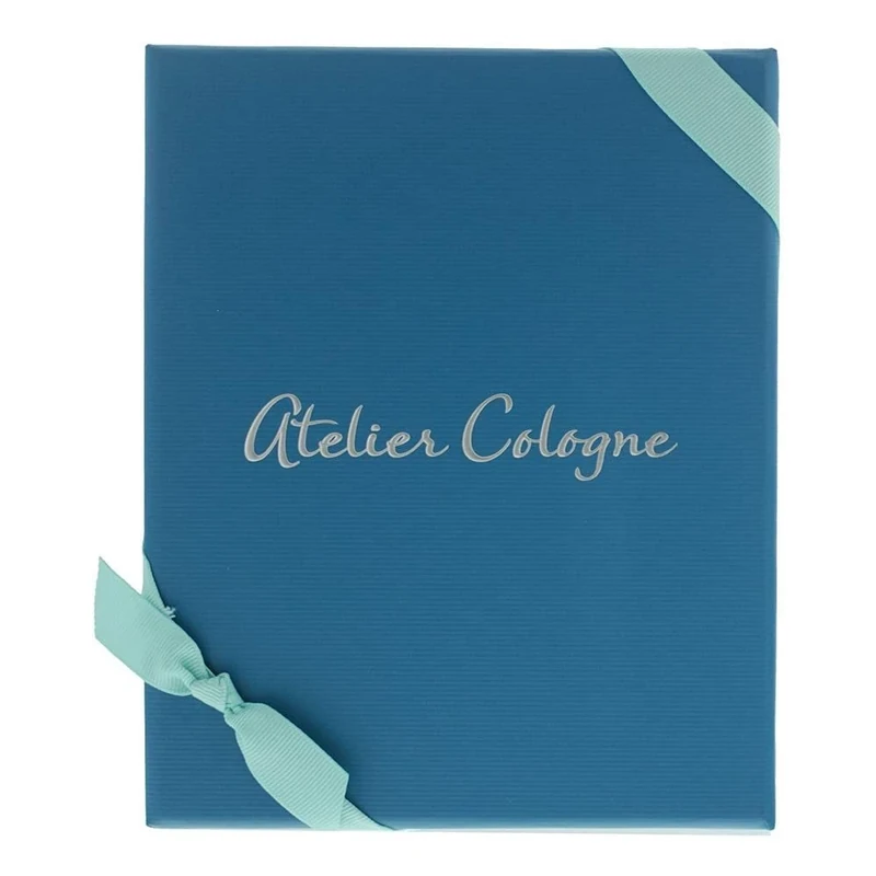 Atelier Cologne 3 Piece Gift Set: Patchouli Riviera Cologne 30ml - Clementine California Cologne 10ml - Leather Case - Image 1