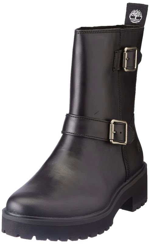 Carnaby Cool Biker Boot, Jet Black, 9.5