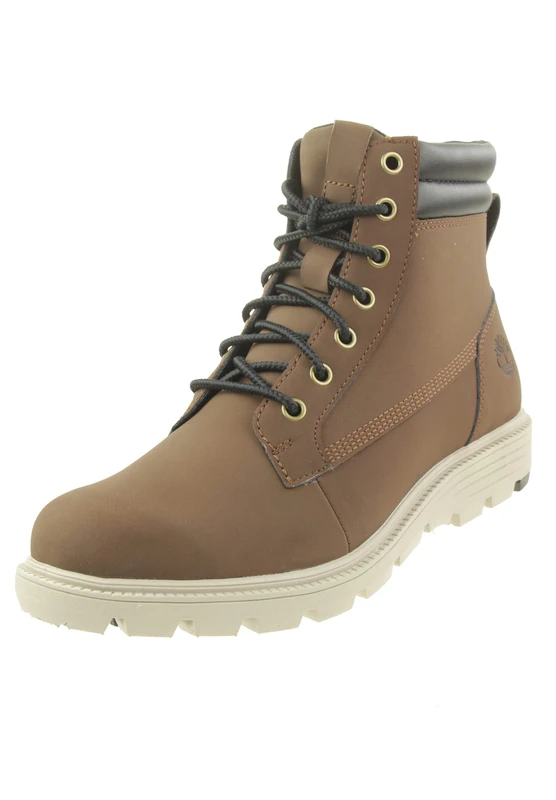 Timberland Walden Park WR Men's 6 in Basic Boots Ankle Boots TB 0A5UG5 015 Black, Dark brown leather, 9.5 UK