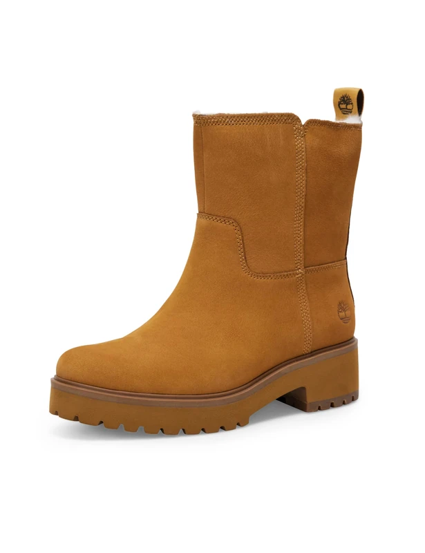 Timberland Women's Carnaby Cool Basic Warm Pull On Wr Chelsea Boot, Wheat 1, 39 EU Weit - Image 1