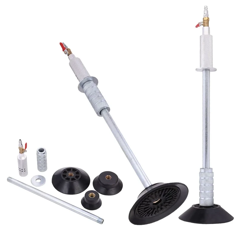 YYCKE Upgraded Car Dent Air Pneumatic Dent Puller Car Auto Body Repair 3PCS Suction Cup Slide Hammer Tool Kit Hammer Tools Hand Tool