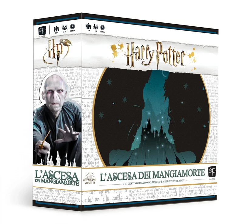Asmodee: Harry Potter The Rise of Death Eaters - Board Game, 2-4 Players, 11+ Years, Italian Edition
