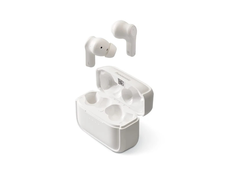 Panasonic B210-W True Wireless In-Ear Headphones (Bluetooth, Touch Control, Voice Control, Wireless, for Sports and Home Office) - White