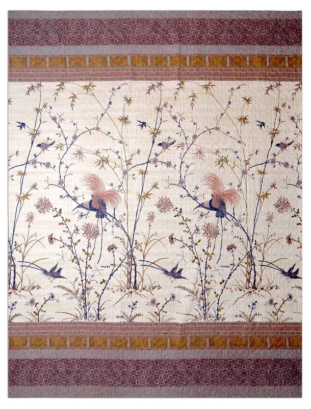 Bassetti Bedspread, Cotton, Cream, 180x255