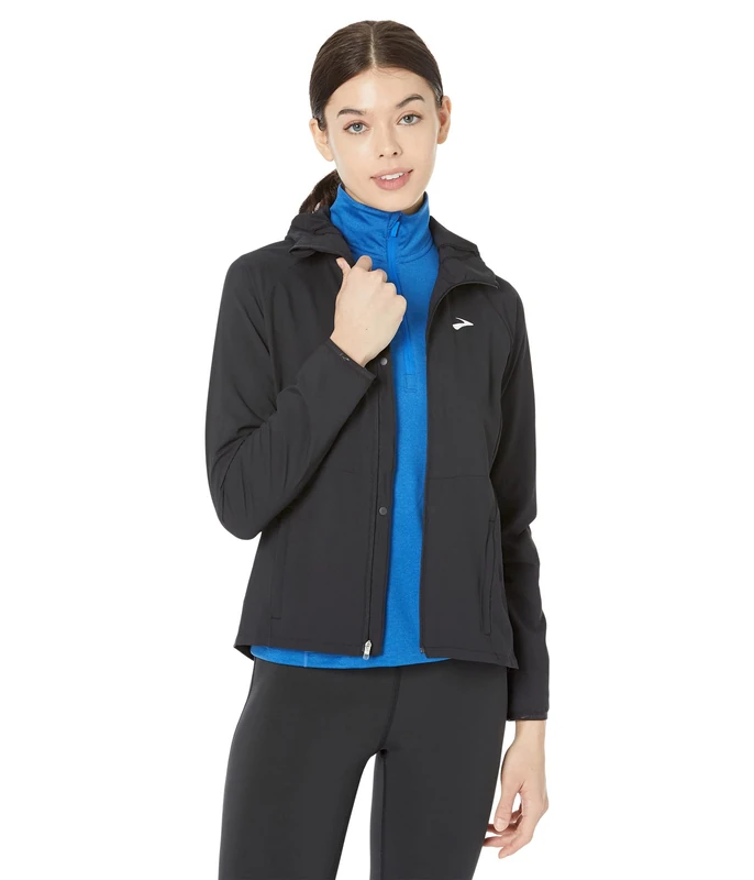 BROOKS 221521001 Canopy Jacket Jacket Women's Black Size 20