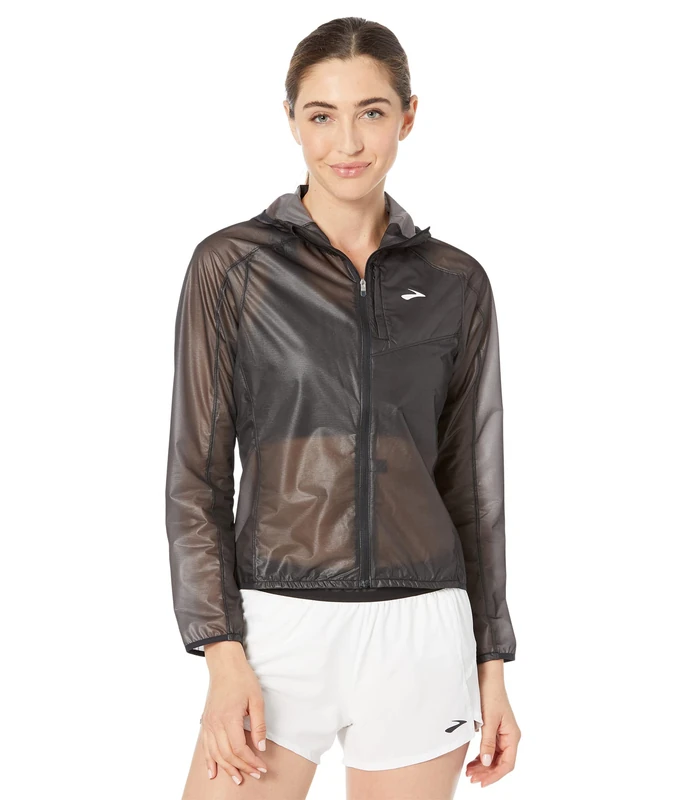 BROOKS 221520001 All Altitude Jacket Jacket Women's Black Size 30 - Image 1