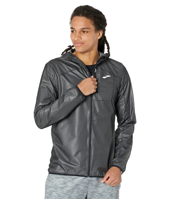 BROOKS 211381001 All Altitude Jacket Jacket Men's Black Size 35