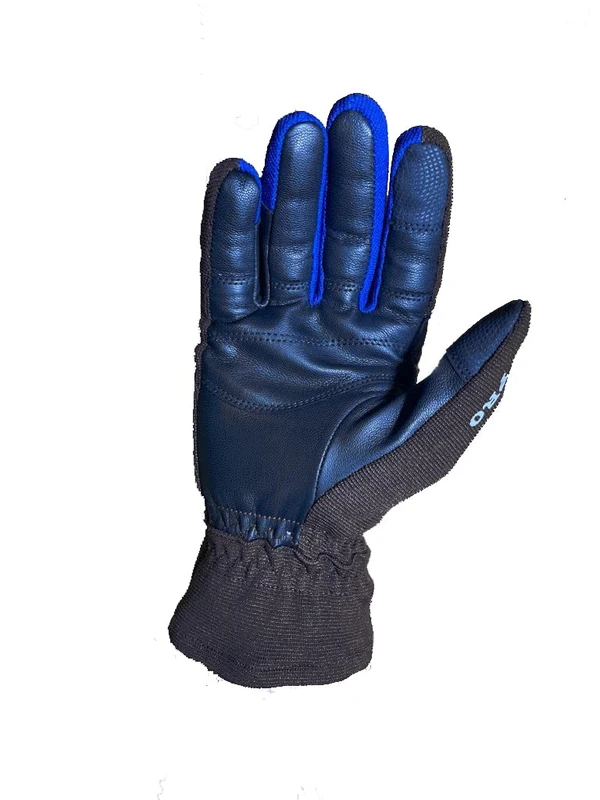 VM Riding Gloves Dark Brown/Navy M