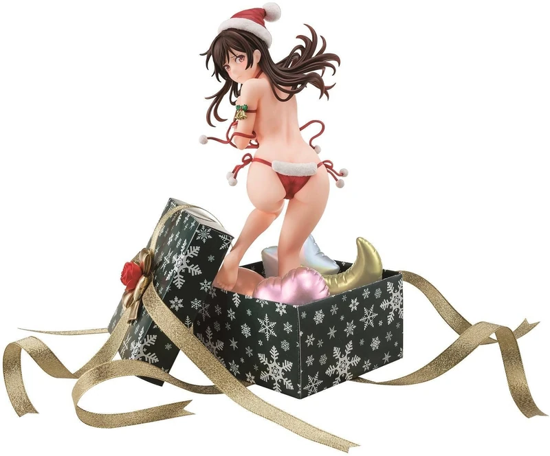 GOOD SMILE COMPANY - Rent A Gf Mizuhara Chizuru Santa Claus Bikini 1/6 PVC Figure (Mr) - Image 1