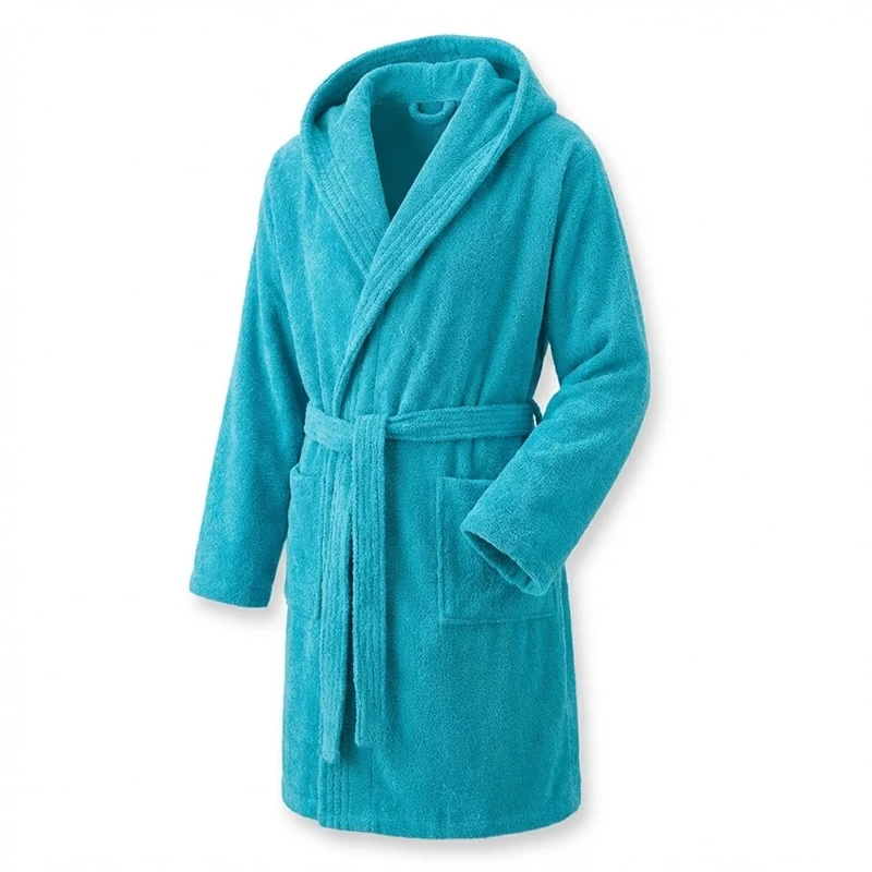 Top Towels - Unisex Bathrobe - Shower Robe for Men or Women - 100% Cotton - 500 g/m2 - Terry Bathrobe