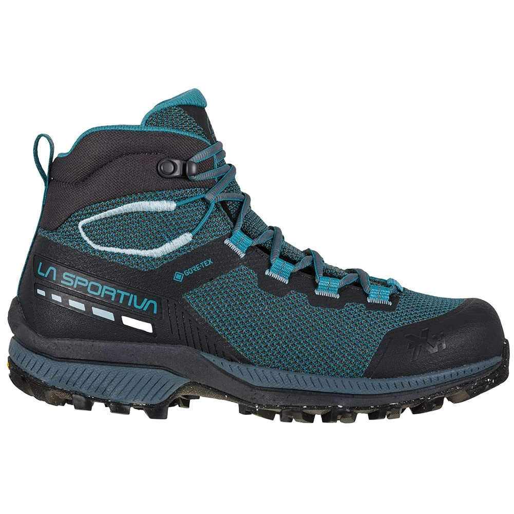 La Sportiva Womens TX Hike Mid GTX Hiking Boots, Topaz/Carbon, 5 UK