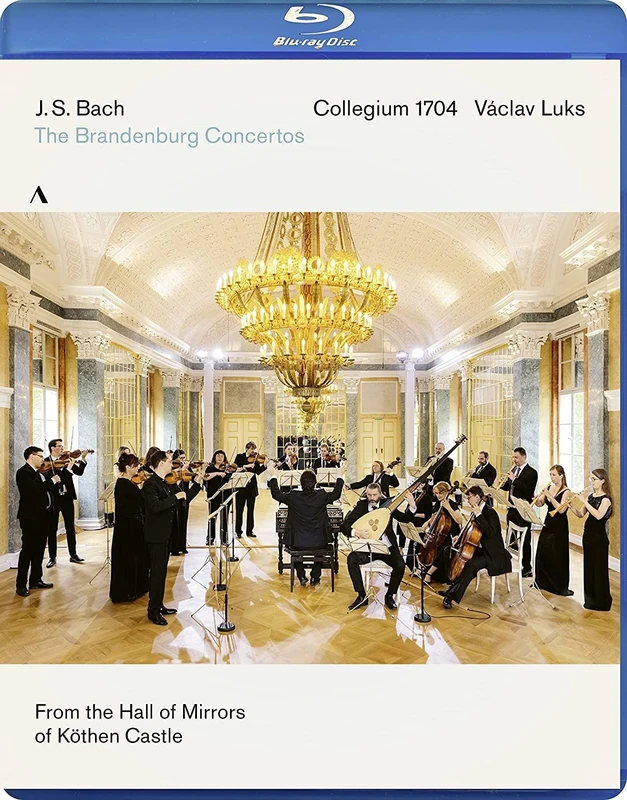 J. S. Bach: The Brandenburg Concertos, BWV 1046-1051 [Blu-ray] [Region Free] [NTSC]