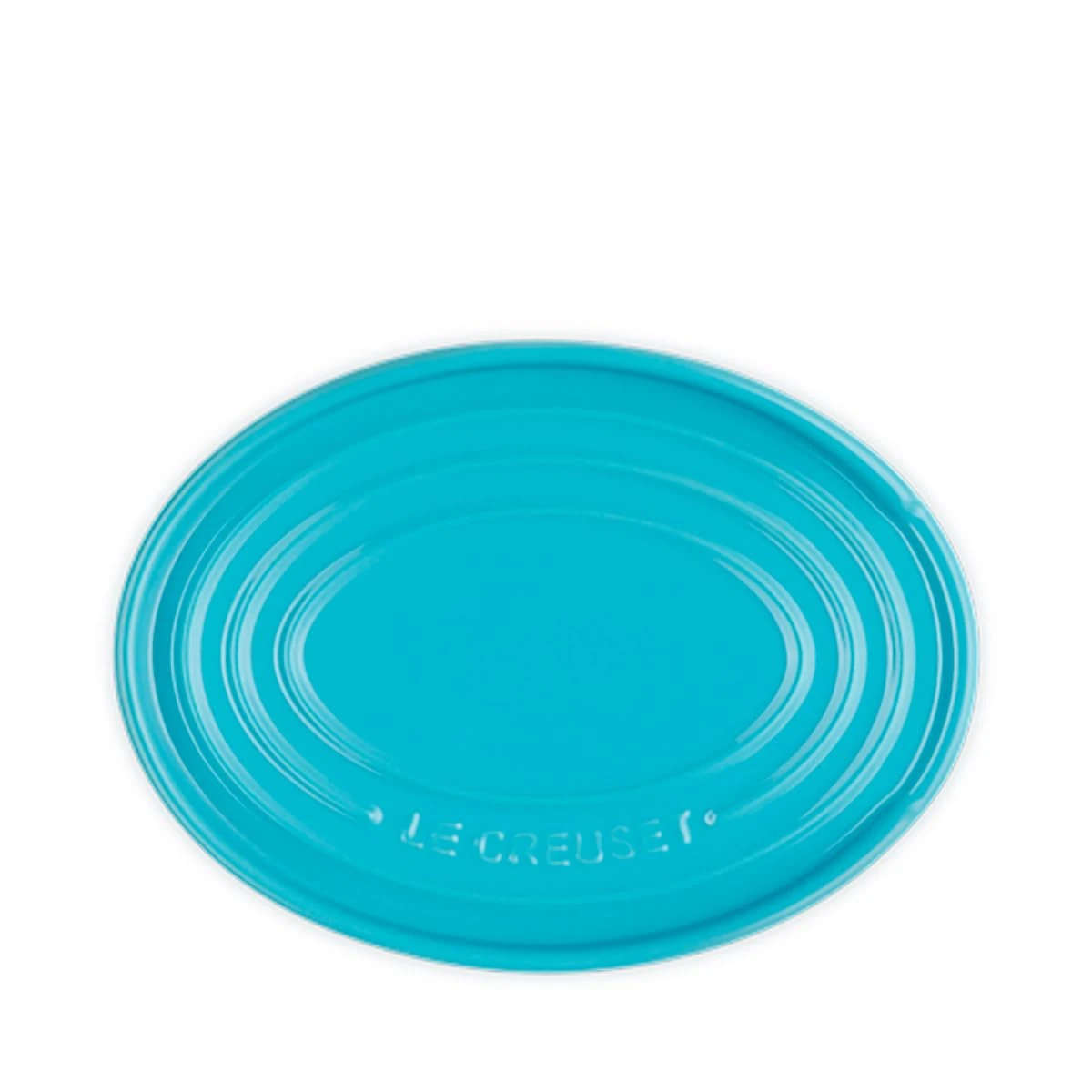 Le Creuset Stoneware Oval Spoon Rest Caribbean, Teal, 71507151700099