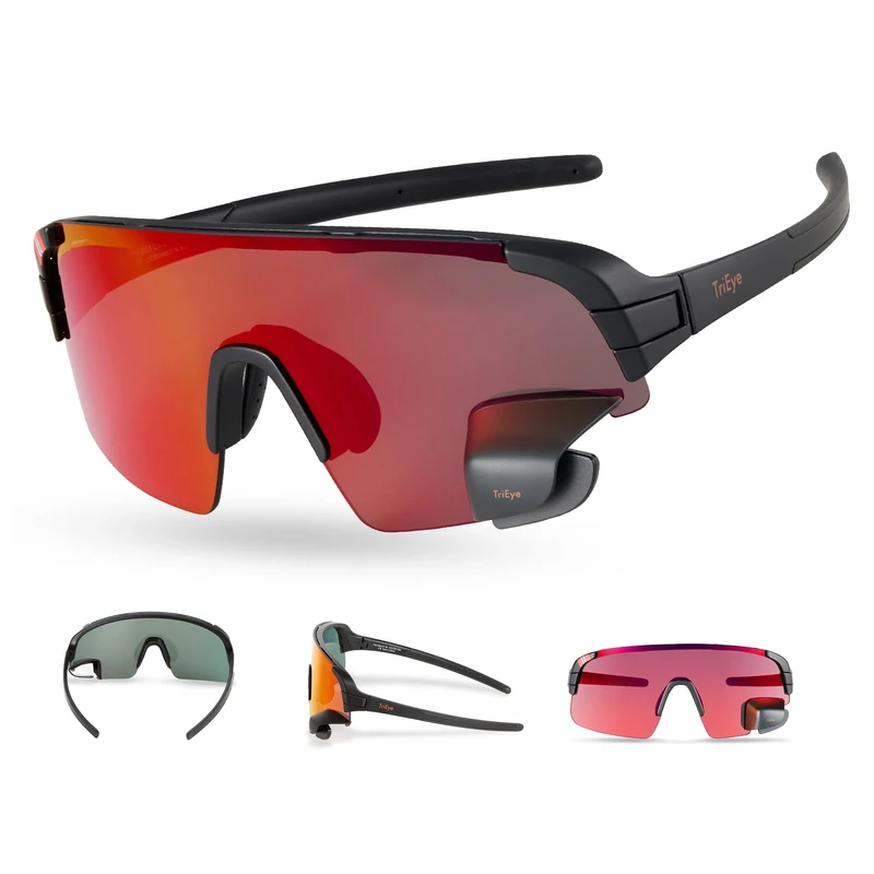 TriEye View Sport - Revo Red Glasses Revo Red M