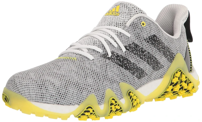 adidas Men's CODECHAOS 22 Golf Shoe - White/Core Black/Beam Yellow