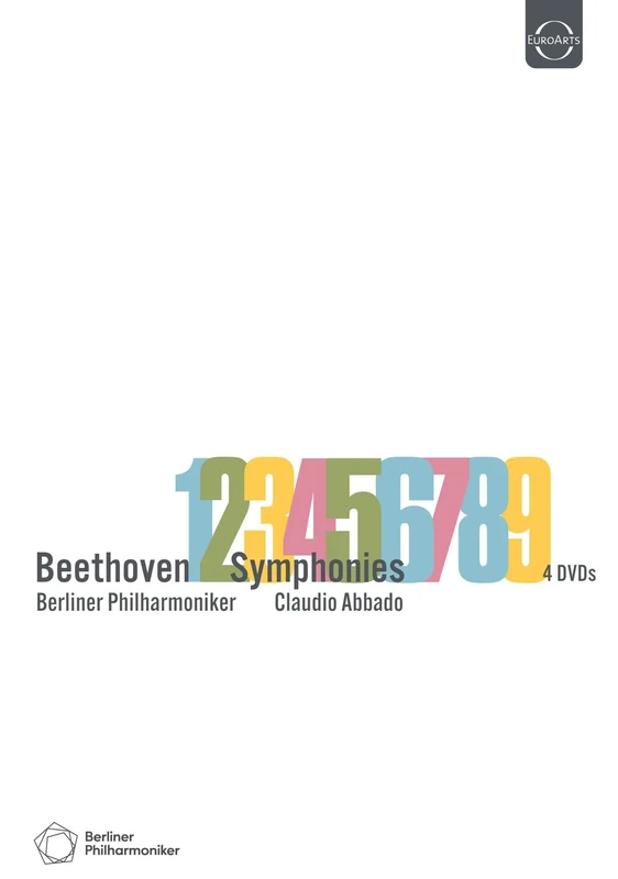 Claudio Abbado conducts Beethoven Symphonies 1 - 9 [DVD AUDIO]