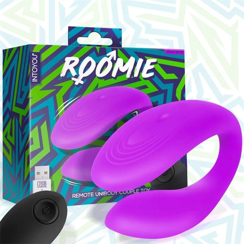 Roomie Vibrador para Parejas Silicona Líquida Unibody Control Remoto USB - Image 1