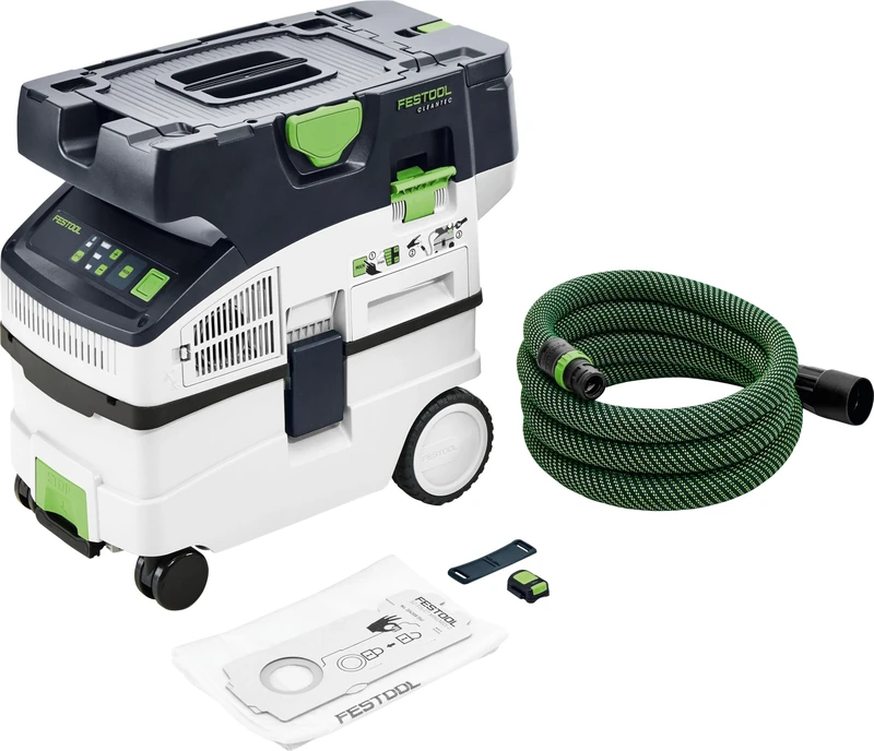 Festool Cordless Mobile dust Extractor CLEANTEC CTLC MIDI I-Basic