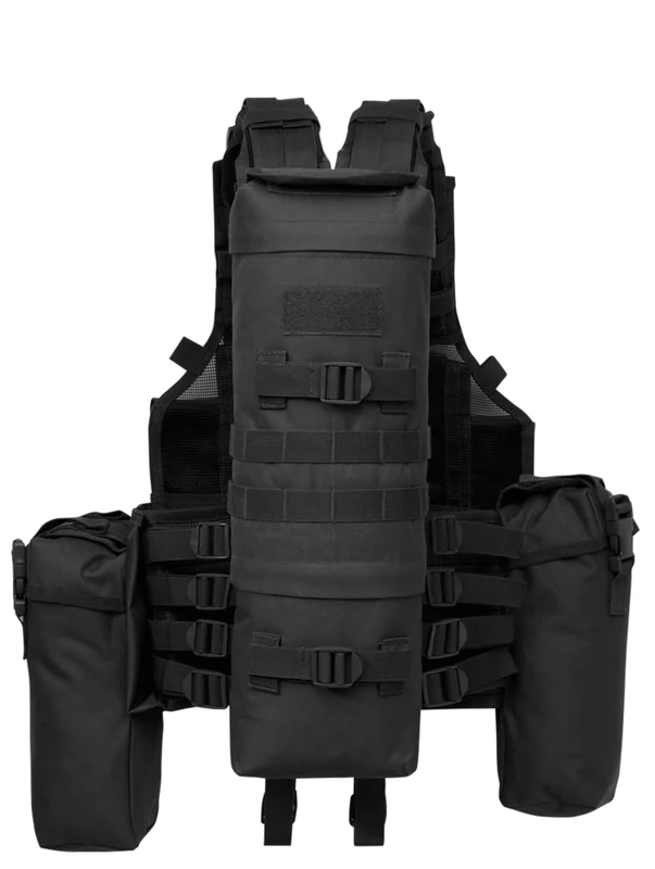 Brandit Tactical Vest, Black, OS