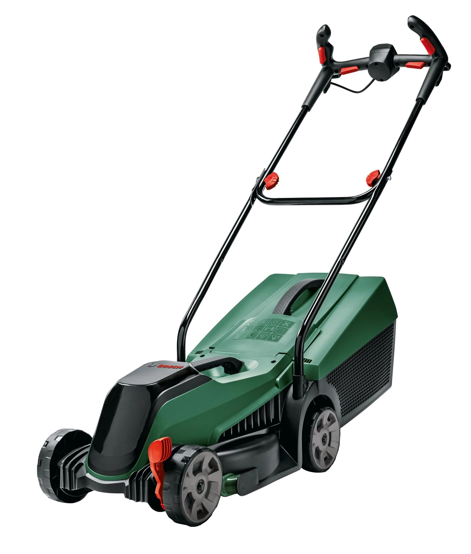 Bosch Cordless Lawnmower CityMower 18V-32 (18 Volt, 1x Battery 4 Ah, Brushless Motor, Cutting Width: 32 cm, Lawns up to 300 m², in Carton Packaging)