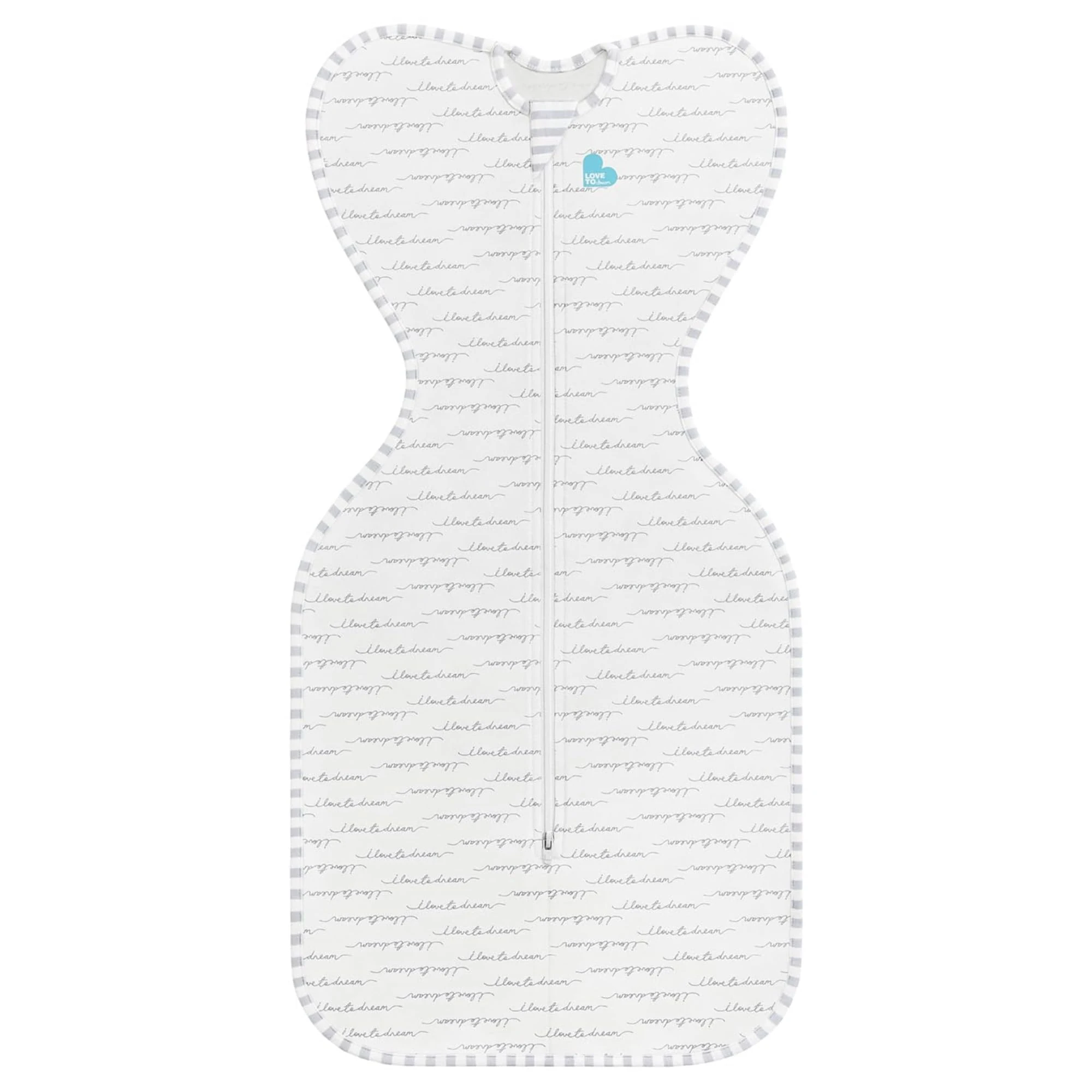 Love To Dream™ Swaddle UP™, Medium 6-8.5 kg - Dreamer, Snug Fit, Supports Healthy Sleep Routine, 1.0 Tog - Ideal for 20-24°C Temperatures, Machine Washable Cotton & Double Zip for Easy Nappy Changes