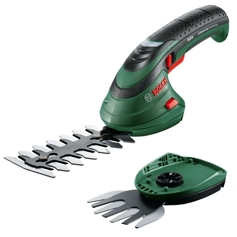 Bosch Cordless Grass Shear & Hedge Trimmer Set Isio (3.6 V, blade length: 12 cm, tooth spacing: 8 mm)