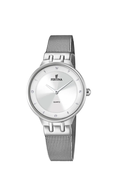 Festina Analog F20597/1, Silver, Unitalla, Dress