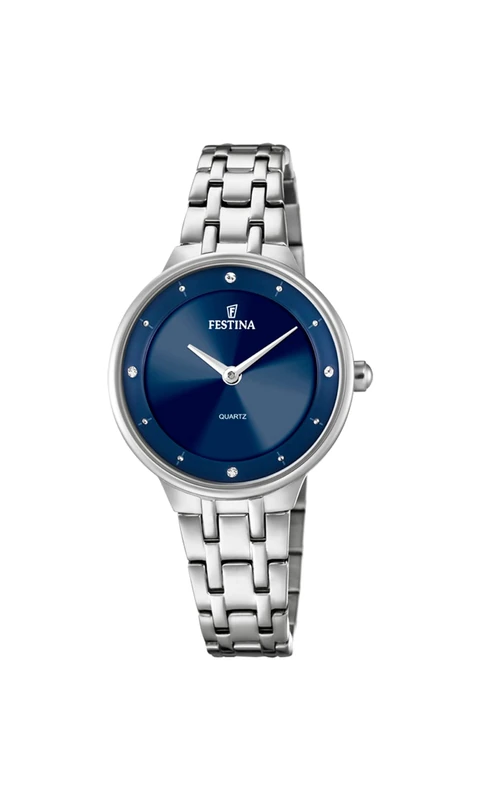 Festina Women's Watch F20600/3 Mademoiselle 316L Stainless Steel Case Grey Silver 316L Stainless Steel Strap Grey Silver