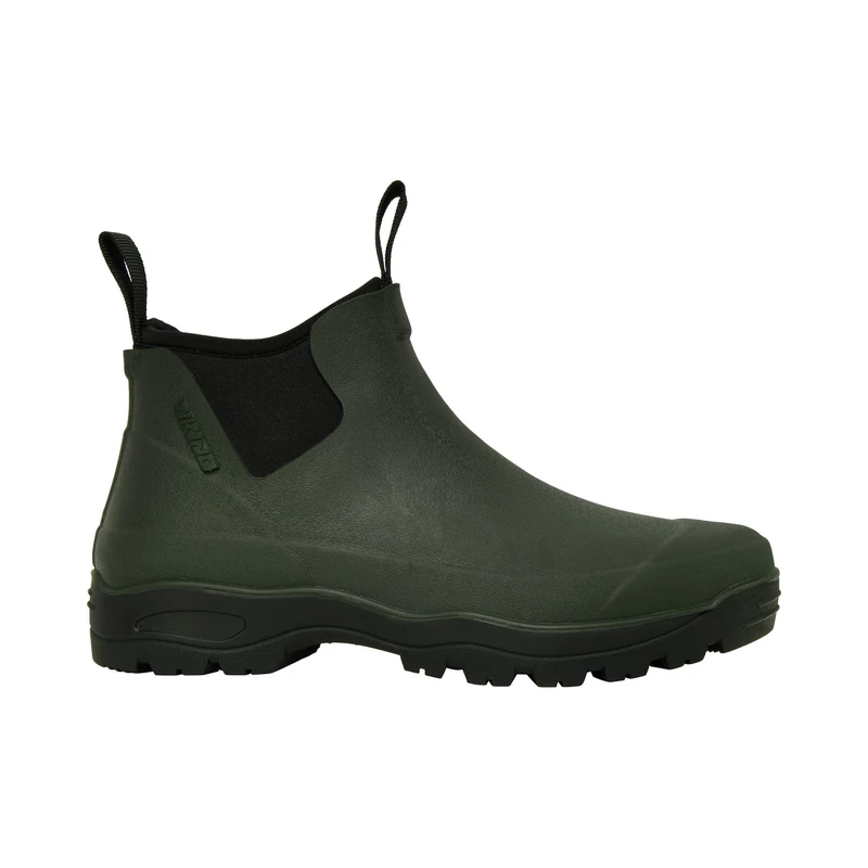 Viking Women's Hovin Neo Low Rain Boot Huntinggreen Black 7.5 UK