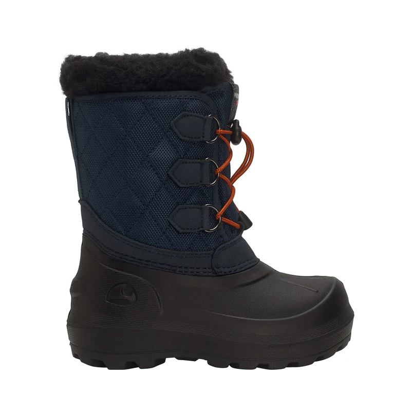 Viking Unisex Kids Istind Snow Boot , Navy Red, 2 UK