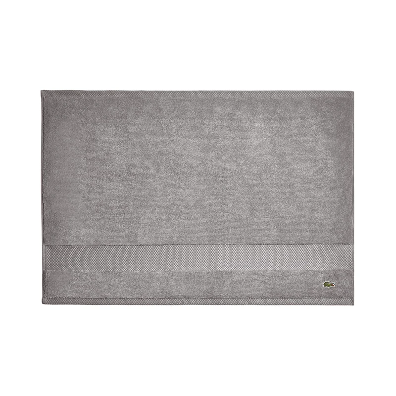 Lacoste Heritage Supima Cotton Tub Mat, Meteorite, 21" x 31"