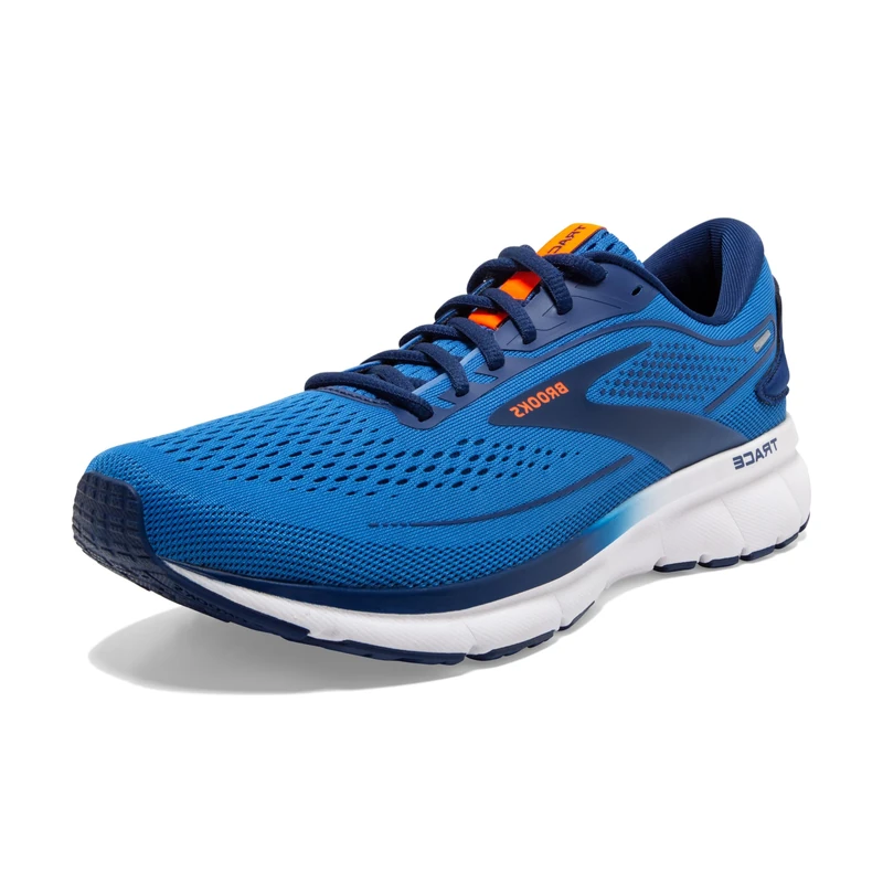 Brooks Brooks Running ShoesMen's, Palace Blue Blue Depths Orange, 9.5 UK - Image 1