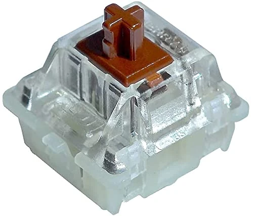 Cherry MX RGB Brown Switches (10 Pcs)- MX1A-L1NA | Plate Mounted | Tactile Switch for Mechanical Keyboard.