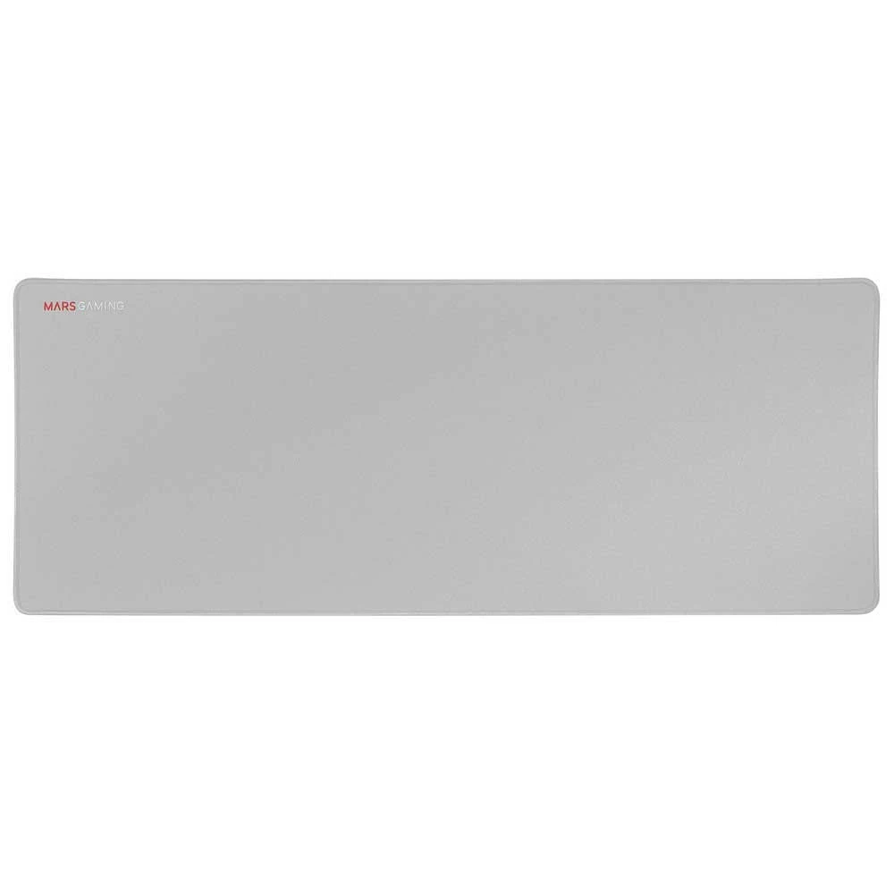 Mars Gaming MMPXLS Silver, Gaming Mousepad XL, Double Layer Nanofabric and Natural Rubber, 800x300x4mm