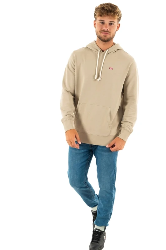 Levi's Men's Sweatshirt Hoodie, Silt, XS