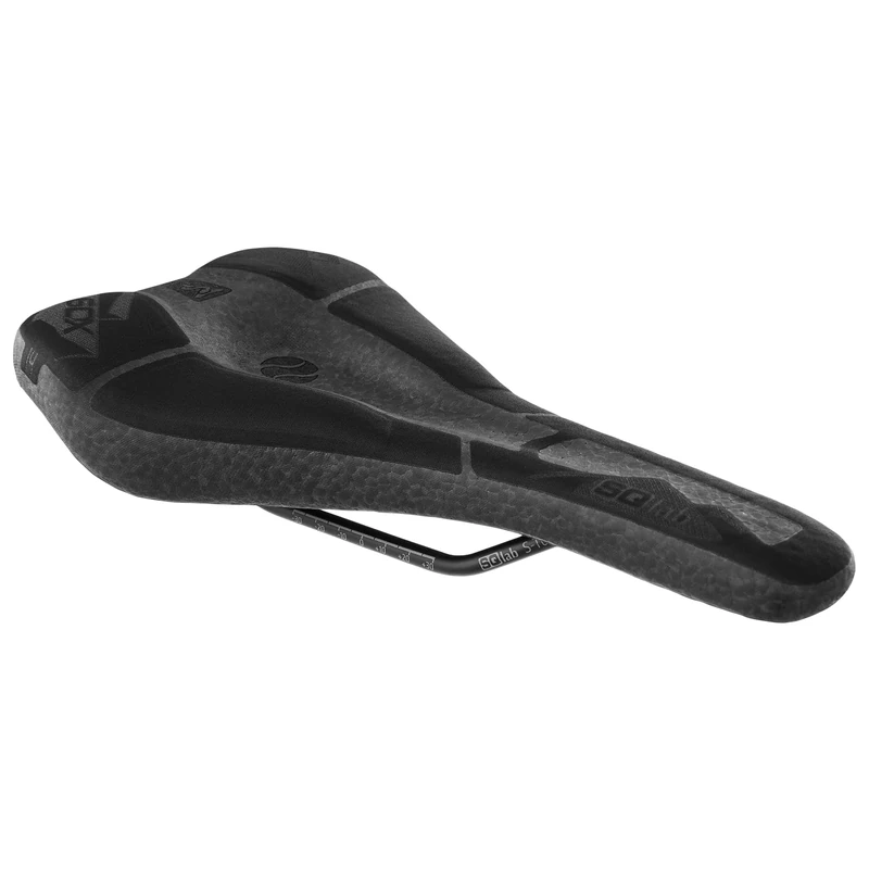 SQlab Unisex - Adult 6OX Infinergy 2.1 MTB Bicycle Saddle - Black, 15 cm