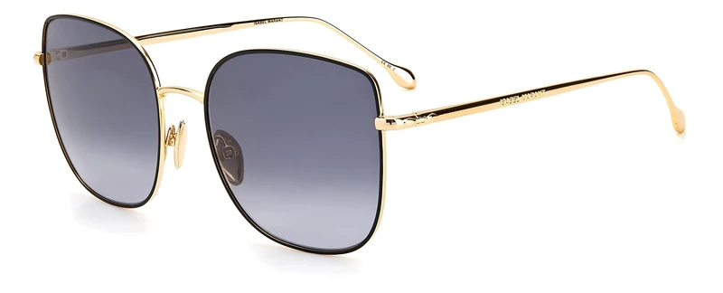 Isabel Marant Im 0014/s 2M2/9O BLACK GOLD Sunglasses Women's Steel, Standard, 58