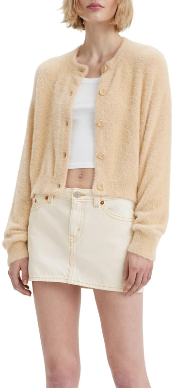 Levi's Women's Cat Cardigan , Marzipan, L