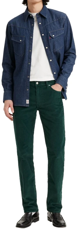 Levi's Men's Jeans 511 Slim V5 , Darkest Spruce Cord , 32W / 34L