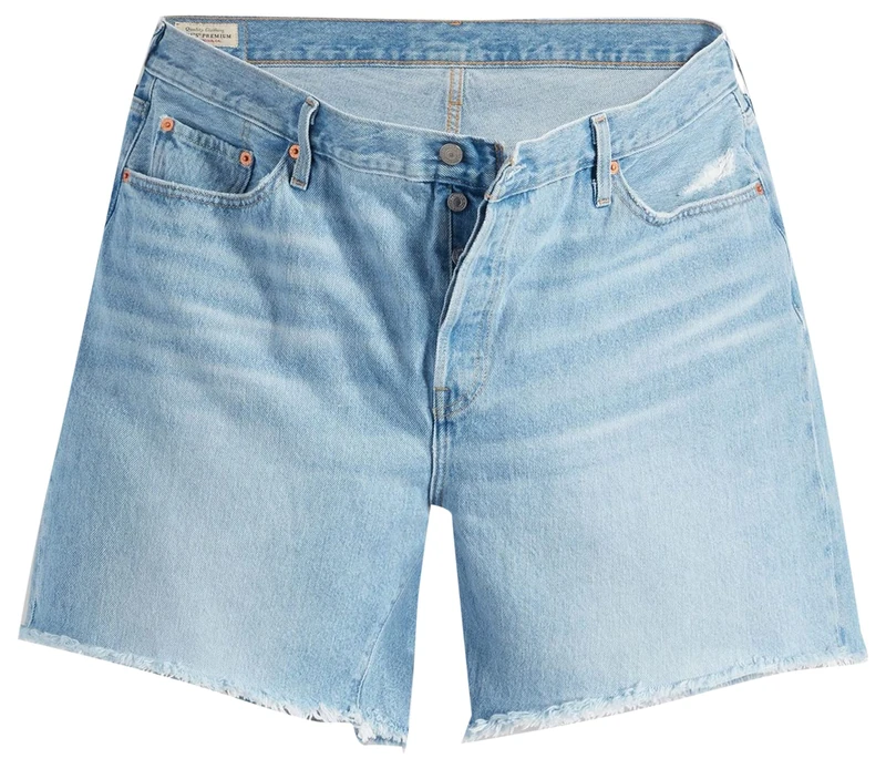 Levi's Women's Plus Size 501® 90s Shorts Denim Shorts, Blue Light Special Plus, 22W