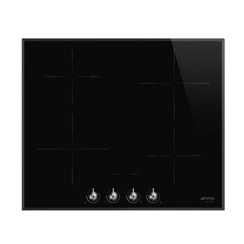 Induction hob with 4 heating zones from Smeg Classica - SI364BM