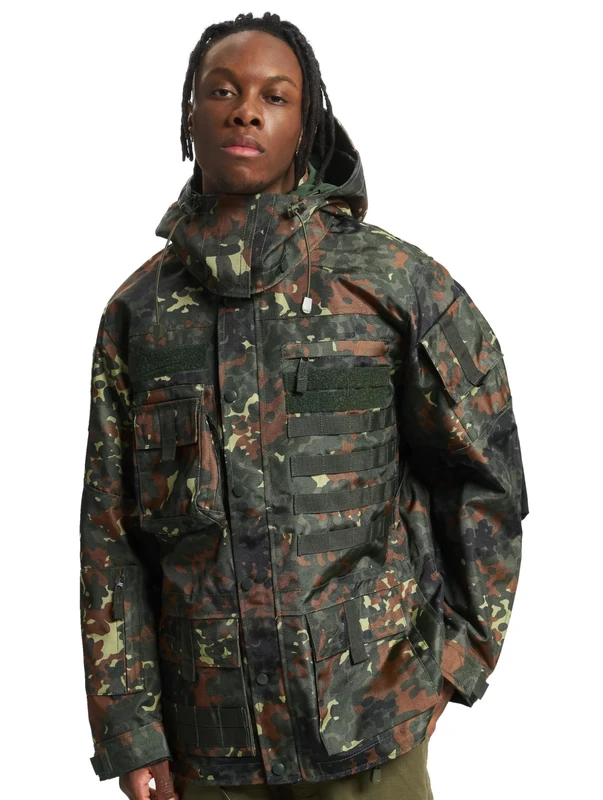 Brandit Performance Outdoor Jacket, color: flecktarn, size: XXL