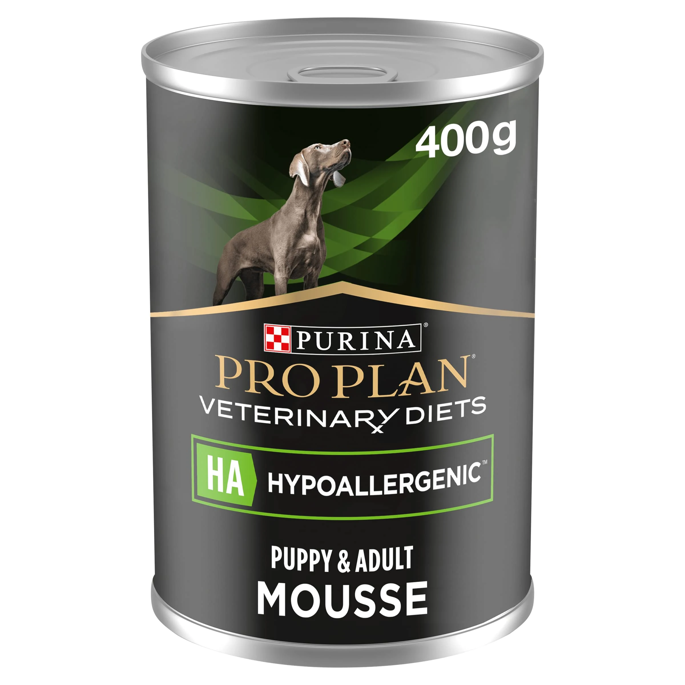PRO PLAN VETERINARY DIETS HA Hypoallergenic Mousse Wet Dog Food 400g (Pack of 12)