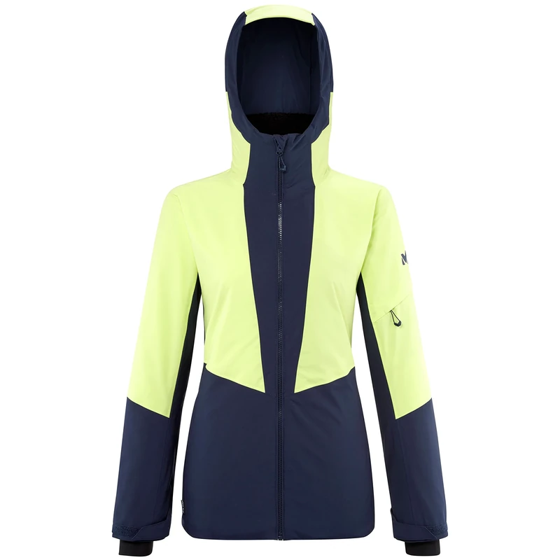 Millet - Murren JKT W - Women's Ski Jacket - Waterproof and Windproof Membrane - Ski, Ski Touring - Yellow/Blue