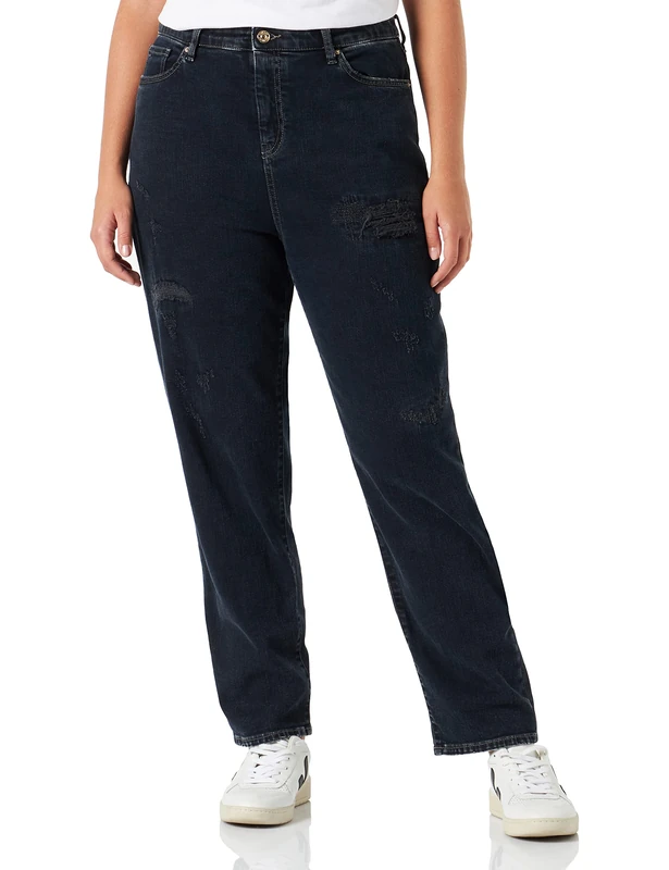 Armani Exchange Grirlfriend Fit J81, Jeans Women's, Blue (Indigo Denim), 25