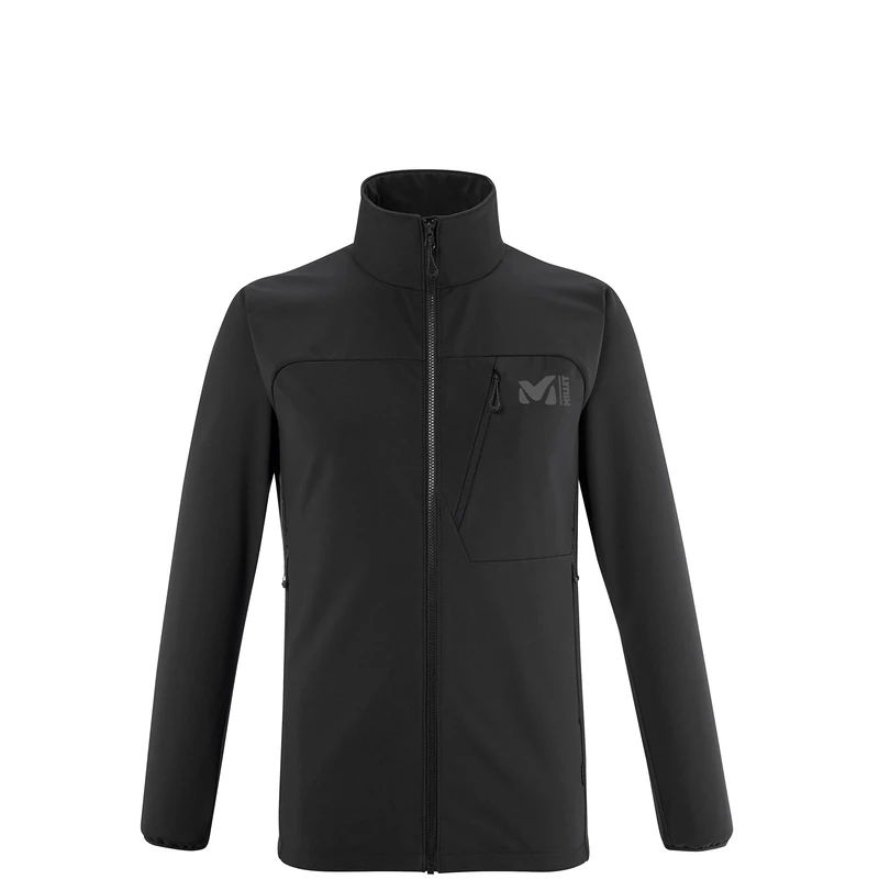 Millet - Magma Shield JKT M - Men's Softshell Jacket - Windproof Membrane - Hiking, Lifestyle - Black