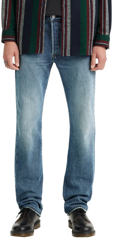 Levi's Men's 501 Original Fit Jeans, Blue from Green, 33W / 34L